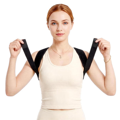 Posture Corrector Women Men, Adjustable Upper Back Neck Shoulder