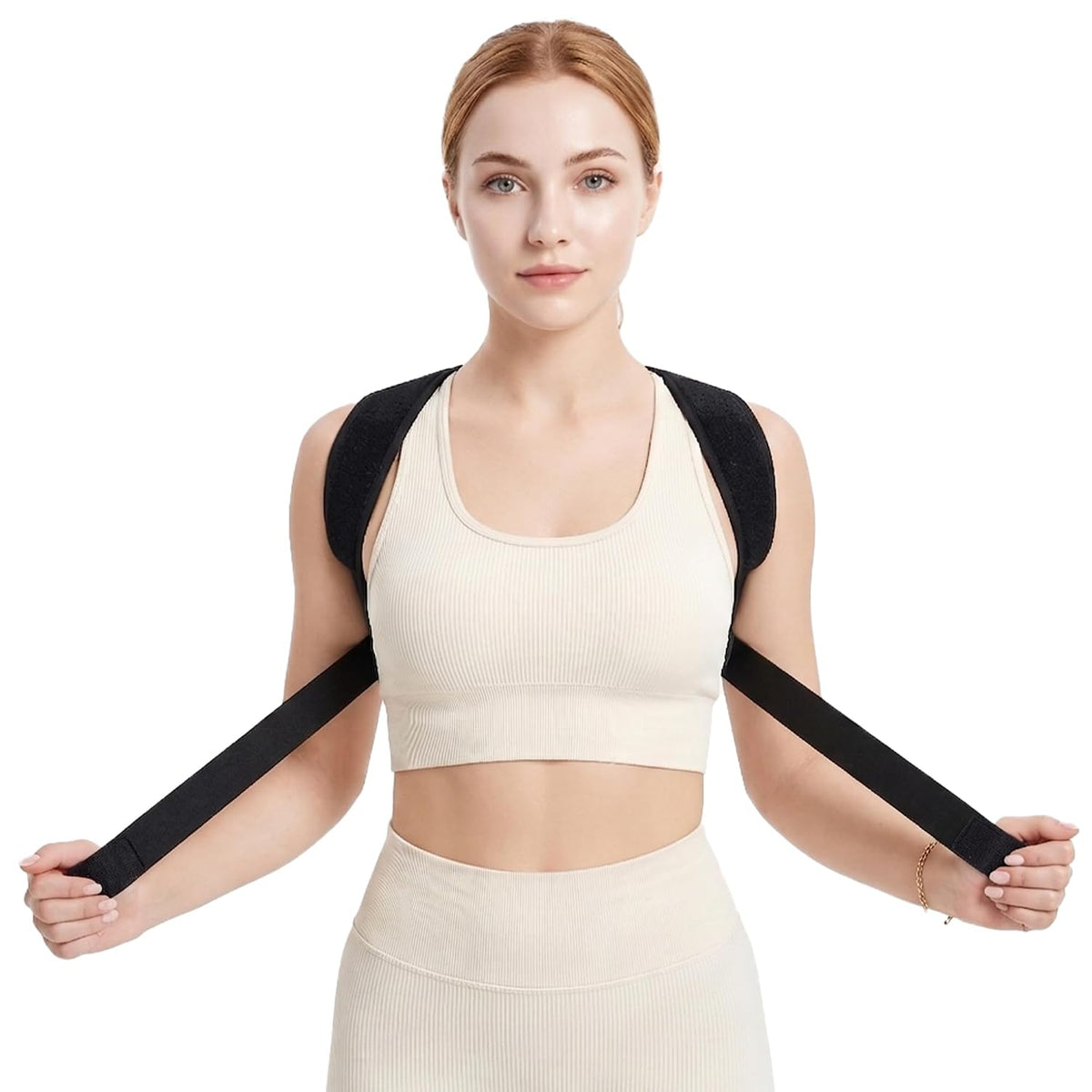 Posture Corrector Women Men, Adjustable Upper Back Neck Shoulder